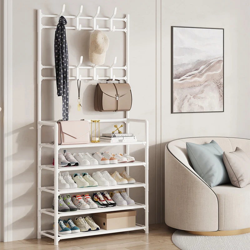 Sturdy Floor Shoe and Hat Rack